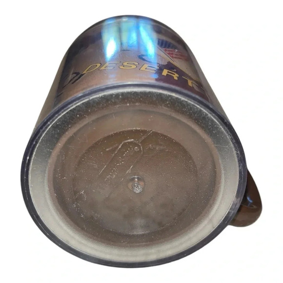 Vintage Therma Serv Plastic 4 inch mug OPERATION DESERT SHIELD - Picture 3 of 4